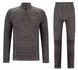 Термобілизна Viverra Bodyguard ZIP Sand Coal XL 2239561 фото 1