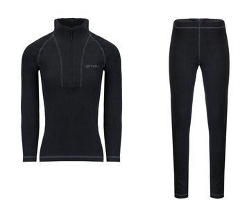 Термобілизна жіноча Viverra Soft Warm ZIP Black L 2230160 фото