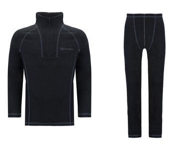 Термобілизна Viverra Soft Warm ZIP Black L 2230153 фото