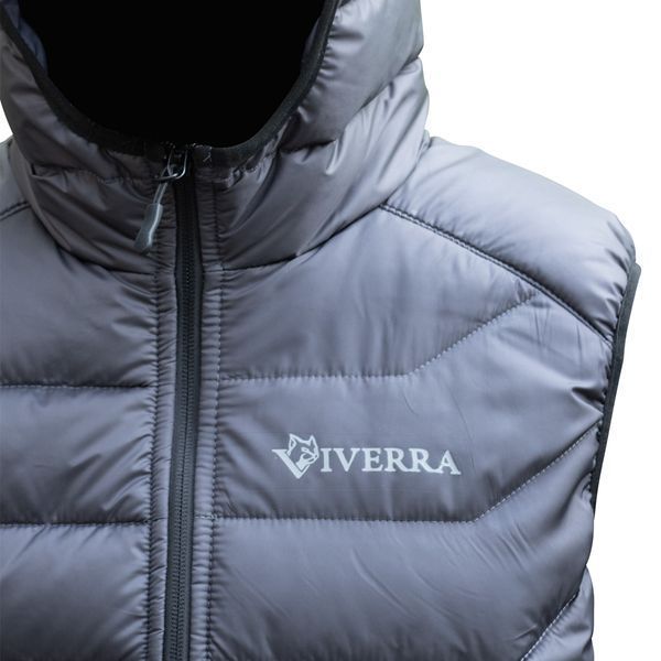Жилет з капюшоном Viverra Warm Cloud Vest Grey L 2270317 фото