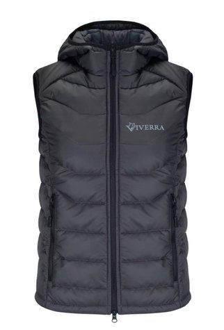 Жилет жіночий з капюшоном Viverra Warm Cloud Vest Grey L 2270323 фото